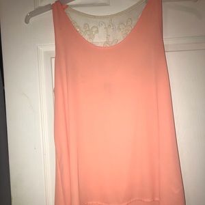 Peach tank top